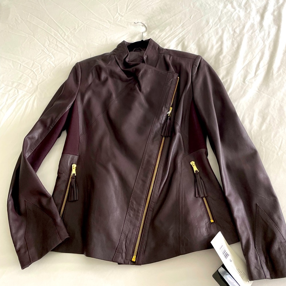 Via Spiga Leather jacket